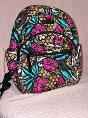 Vera Bradley Canyon Road Pattern Essential Backpack